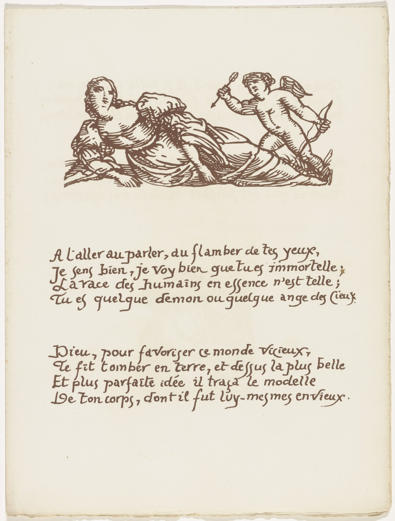 Headpiece (folio 113) from Les Amours (The Loves)