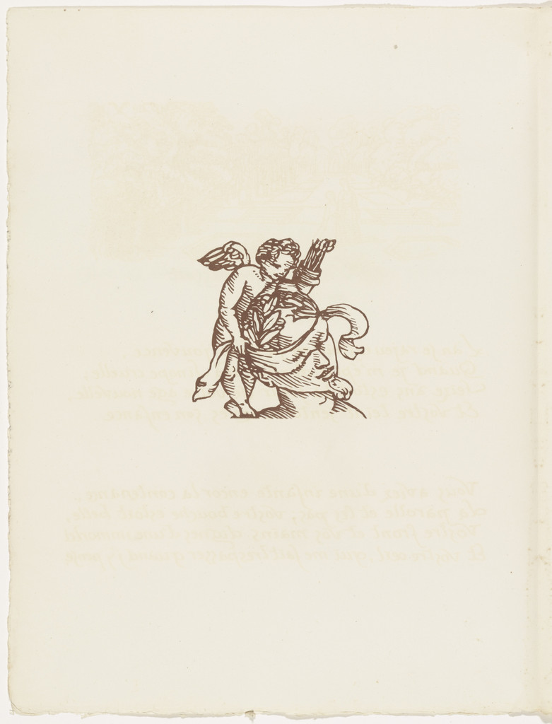 Vignette (folio 119 verso) from Les Amours (The Loves)