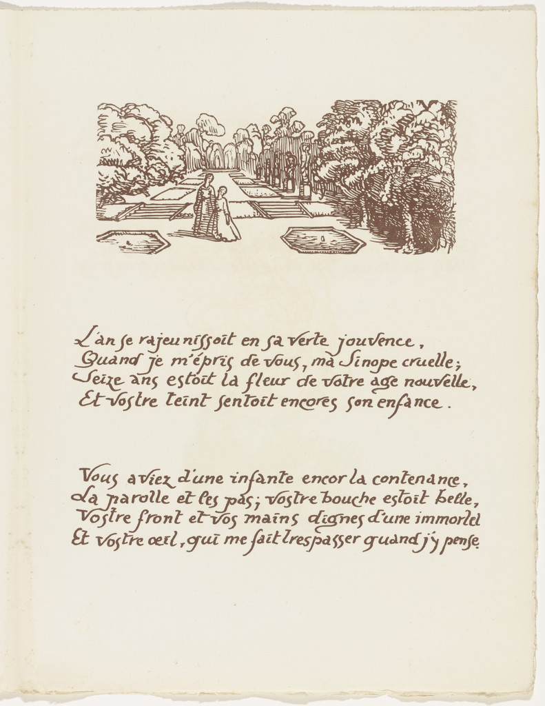 Headpiece (folio 120) from Les Amours (The Loves)