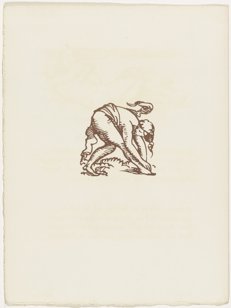 Vignette (folio 121 verso) from Les Amours (The Loves)