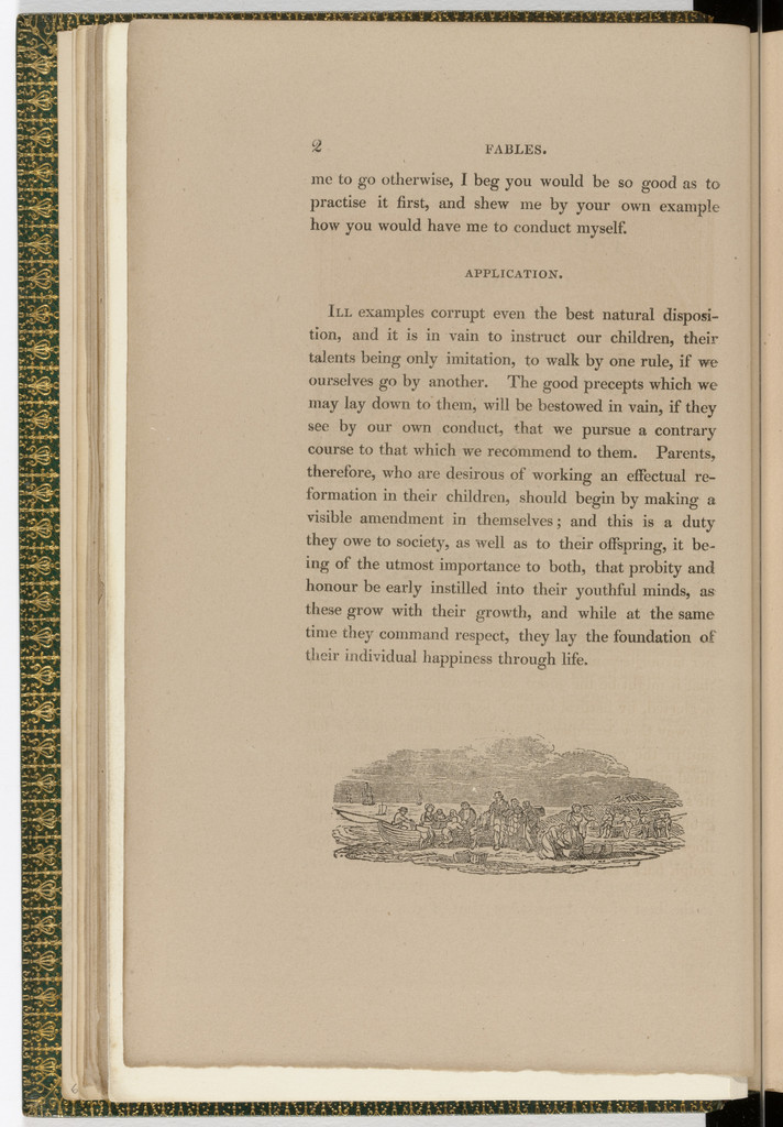 Tailpiece (page 2) from The Fables of Aesop