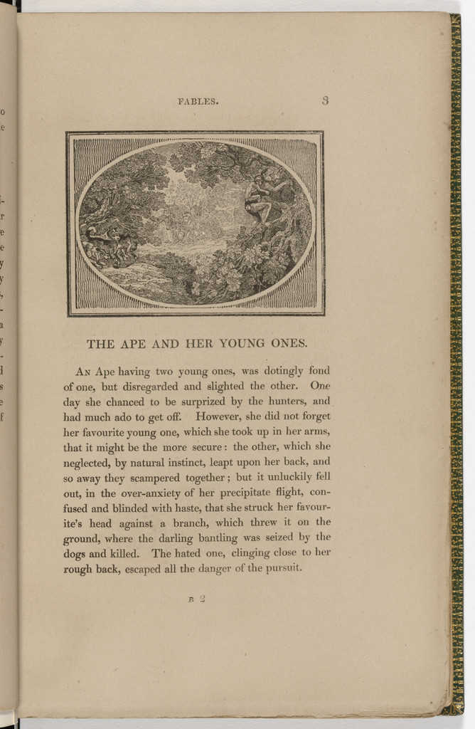 Headpiece (page 3) from The Fables of Aesop