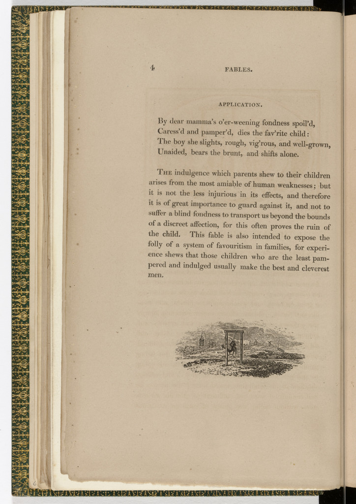 Tailpiece (page 4) from The Fables of Aesop