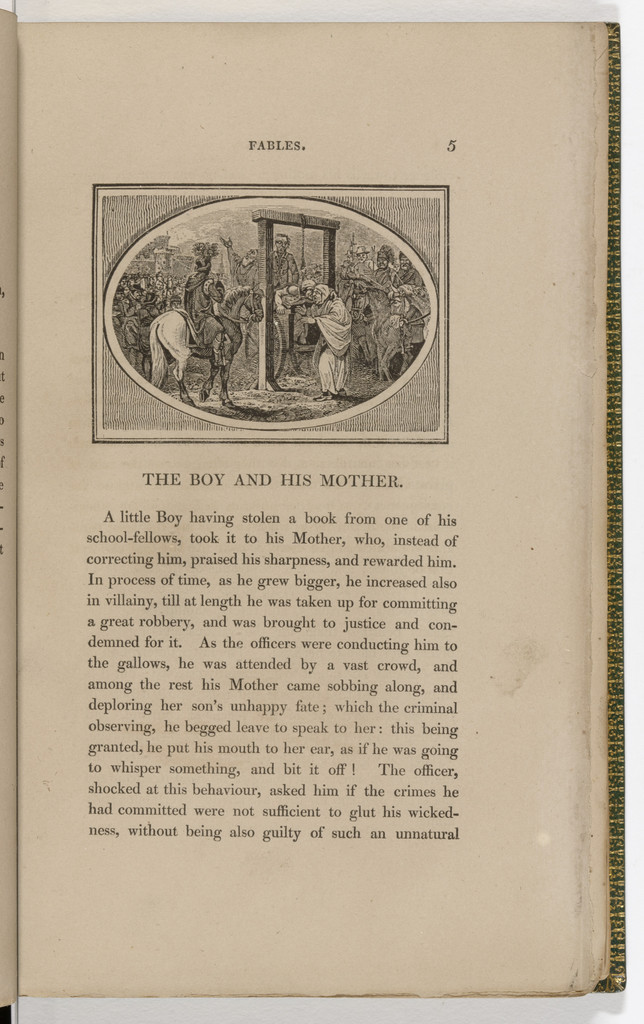 Headpiece (page 5) from The Fables of Aesop