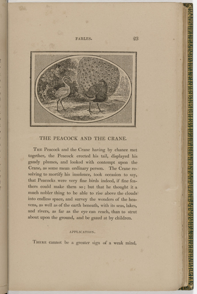 Headpiece (page 23) from The Fables of Aesop