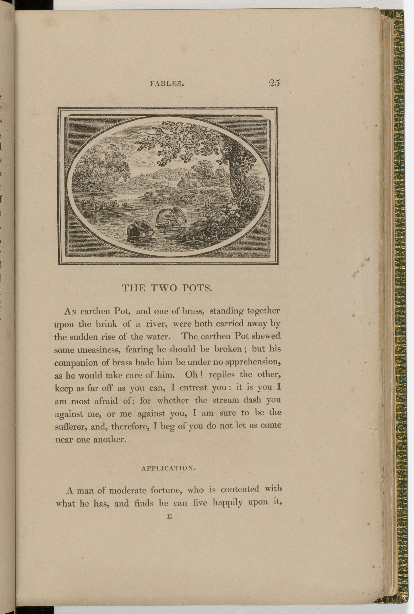 Thomas Bewick. Headpiece (page 25) from The Fables of Aesop