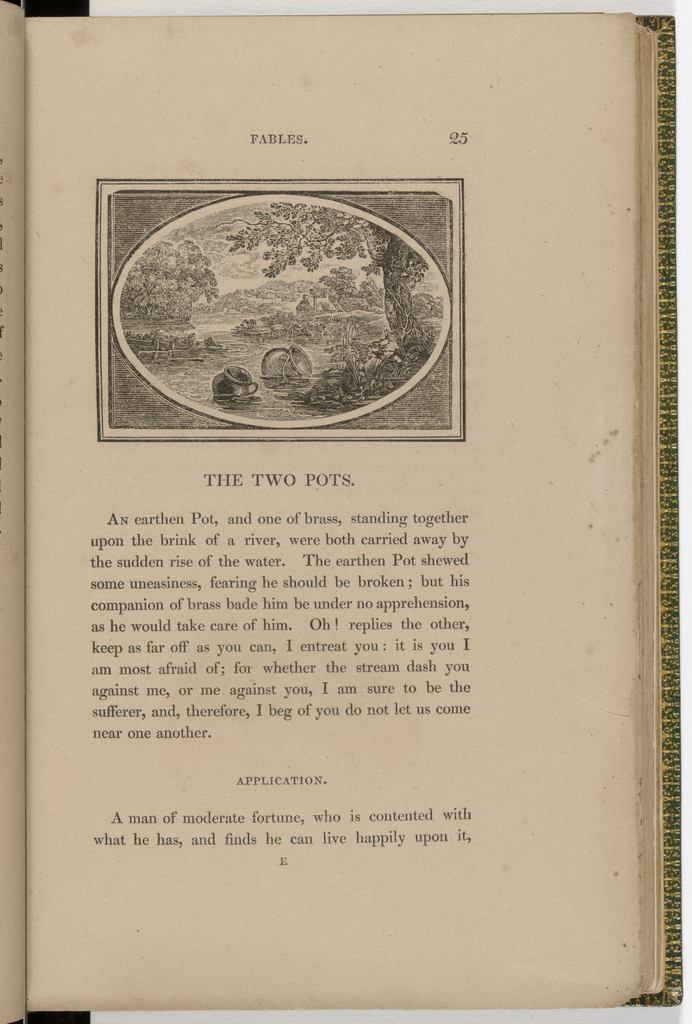 Headpiece (page 25) from The Fables of Aesop