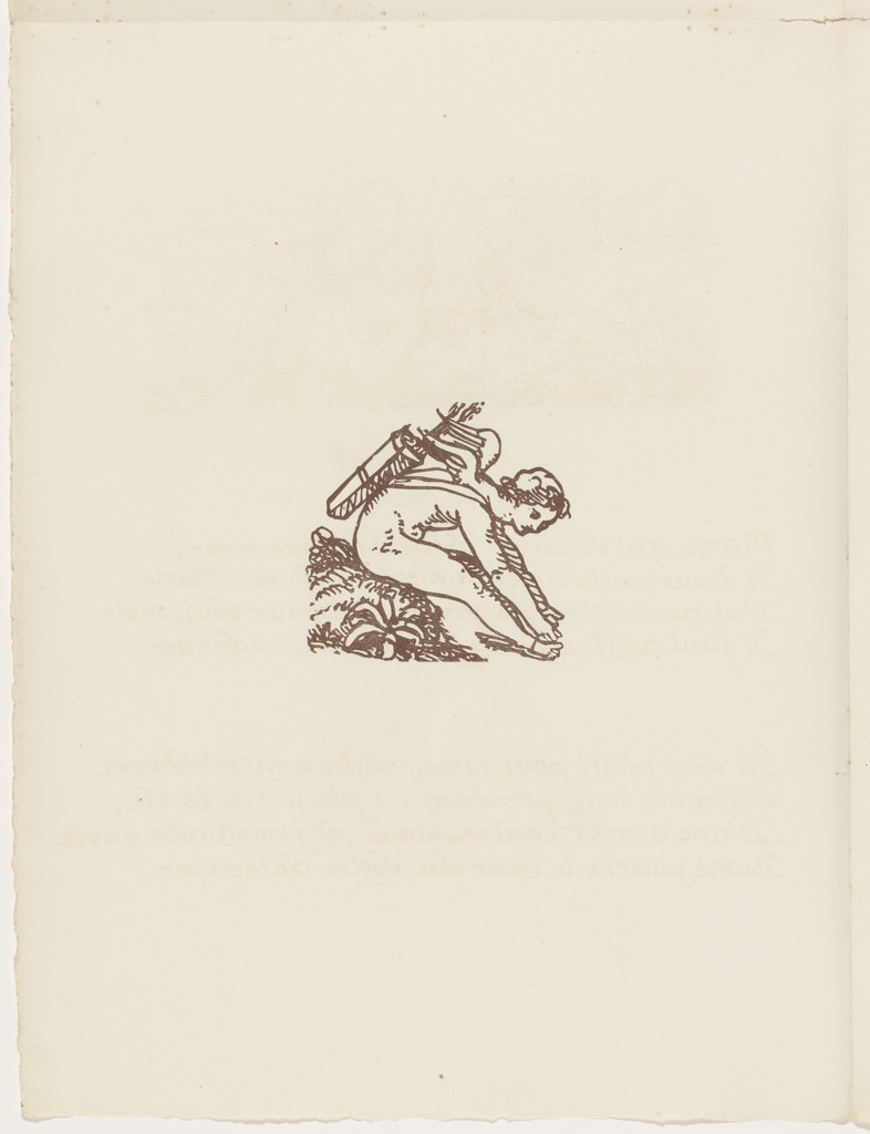 Vignette (folio 85 verso) from Les Amours (The Loves)