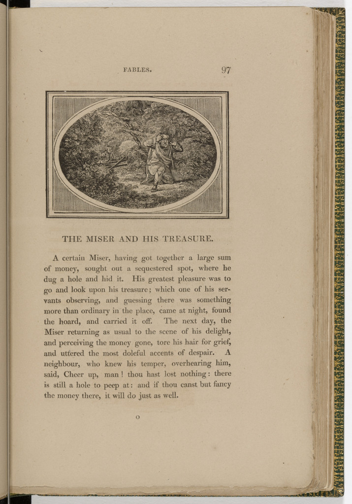 Headpiece (page 97) from The Fables of Aesop