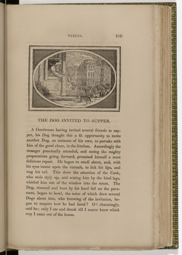 Headpiece (page 109) from The Fables of Aesop