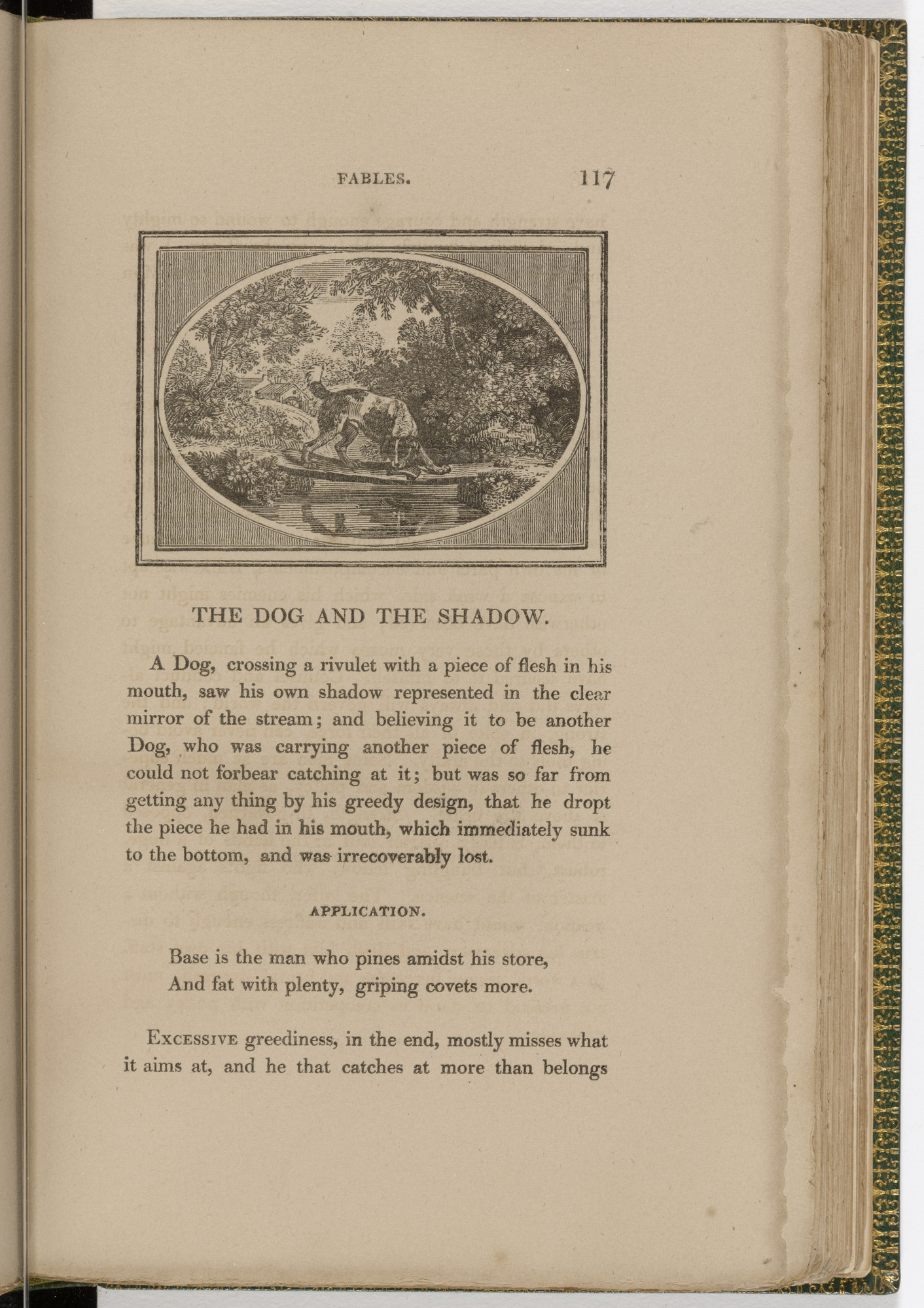 Thomas Bewick. Headpiece (page 117) from The Fables of Aesop
