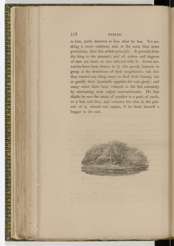 Tailpiece (page 118) from The Fables of Aesop