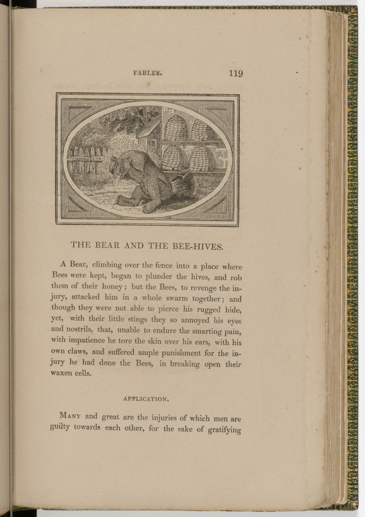 Headpiece (page 119) from The Fables of Aesop