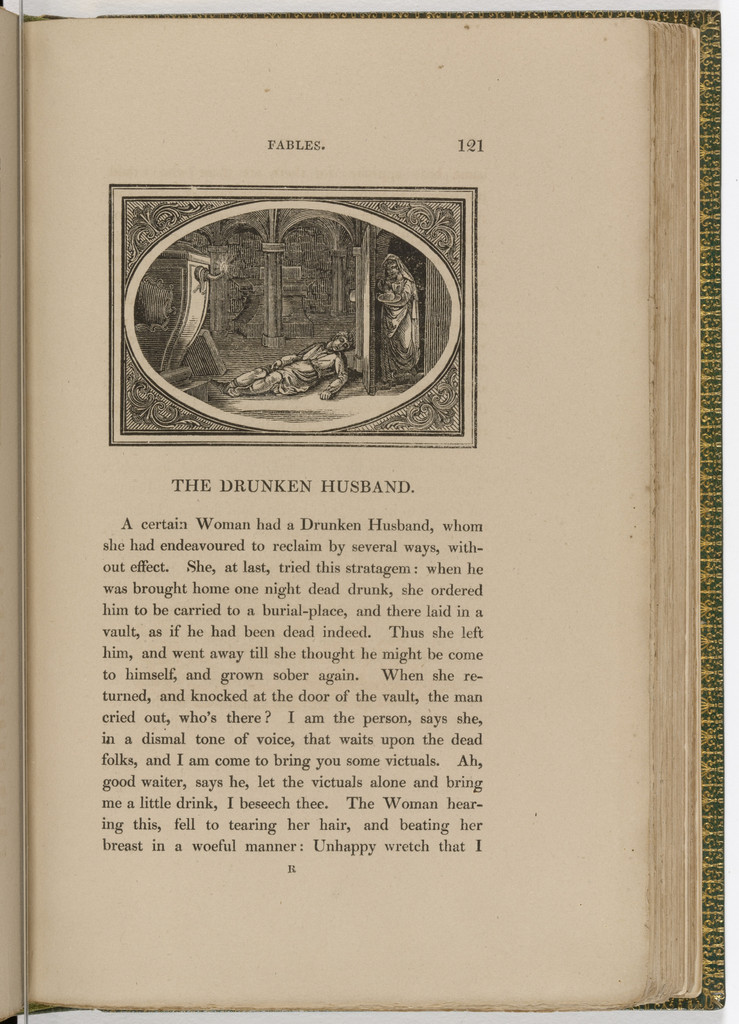 Headpiece (page 121) from The Fables of Aesop