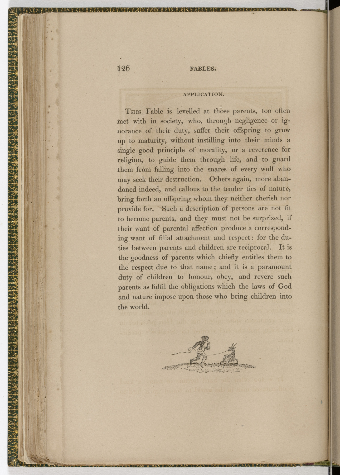 Thomas Bewick. Tailpiece (page 126) from The Fables of Aesop