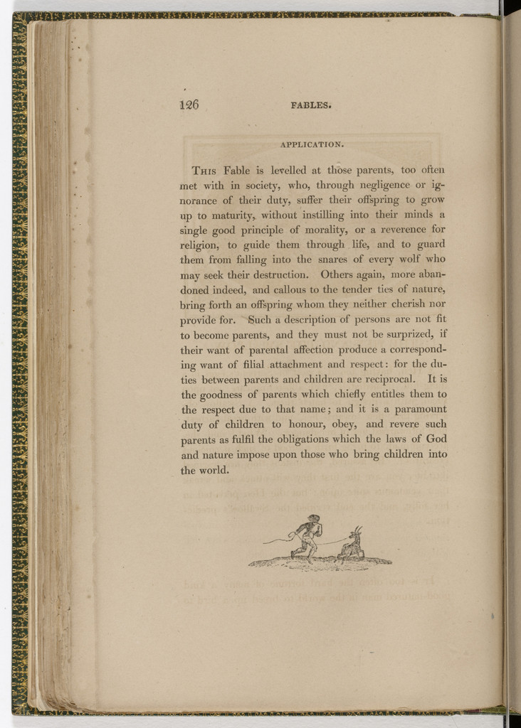 Tailpiece (page 126) from The Fables of Aesop