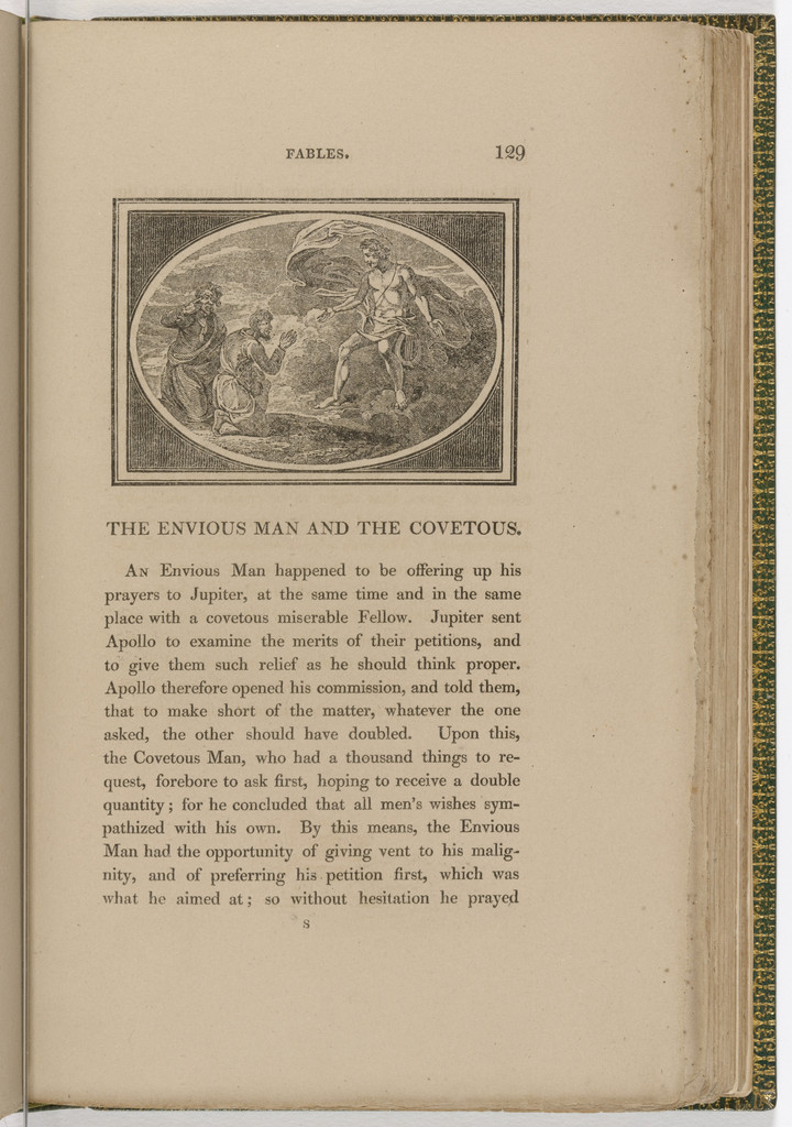 Headpiece (page 129) from The Fables of Aesop