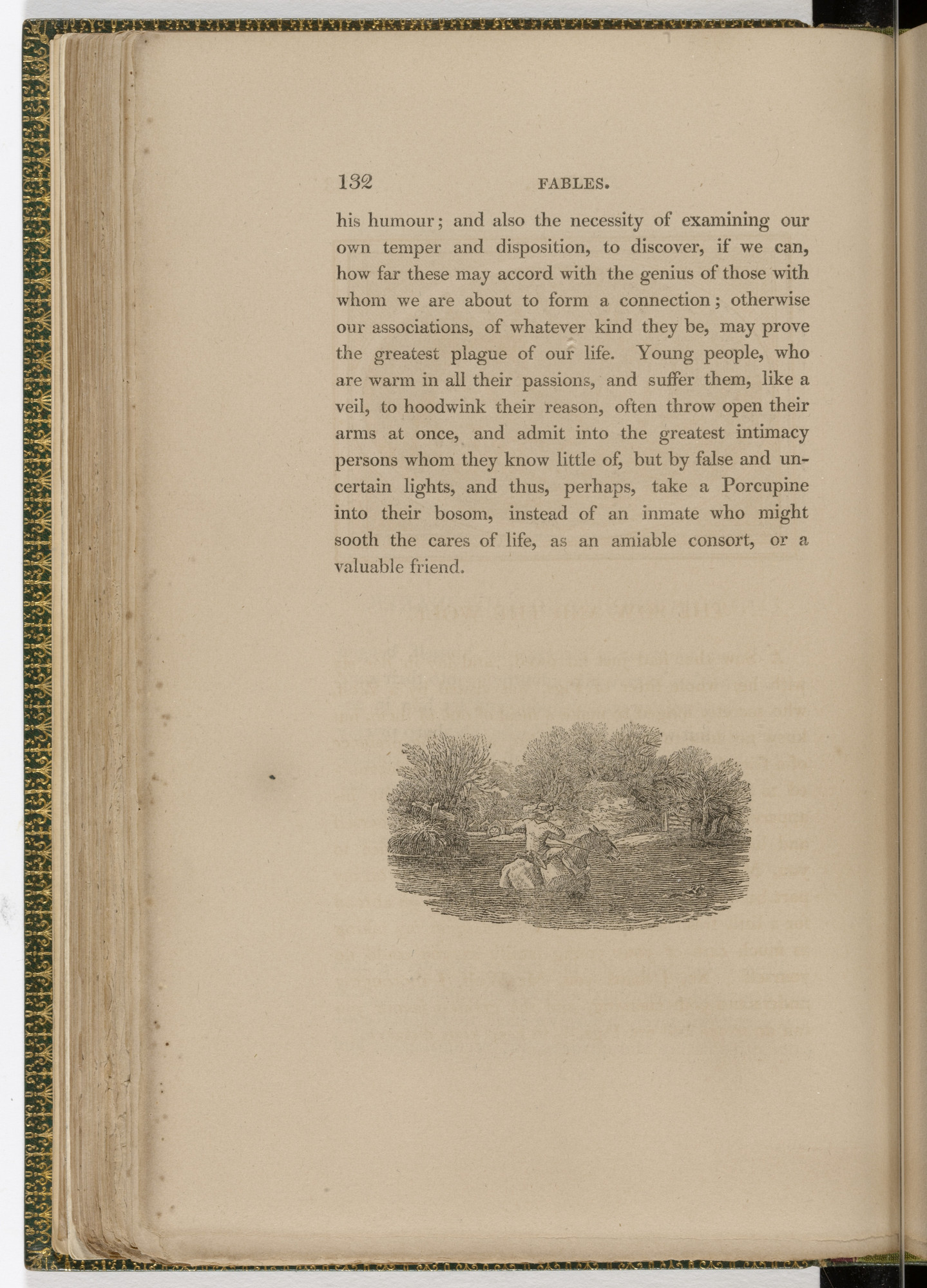Thomas Bewick. Tailpiece (page 132) from The Fables of Aesop