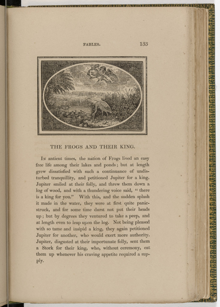 Headpiece (page 135) from The Fables of Aesop