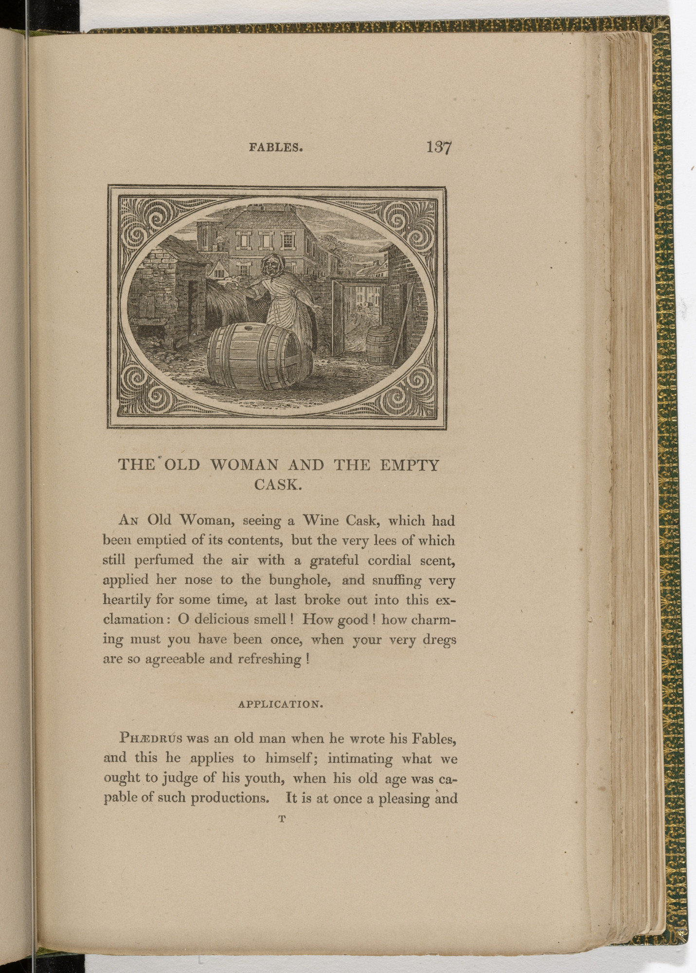 Thomas Bewick. Headpiece (page 137) from The Fables of Aesop