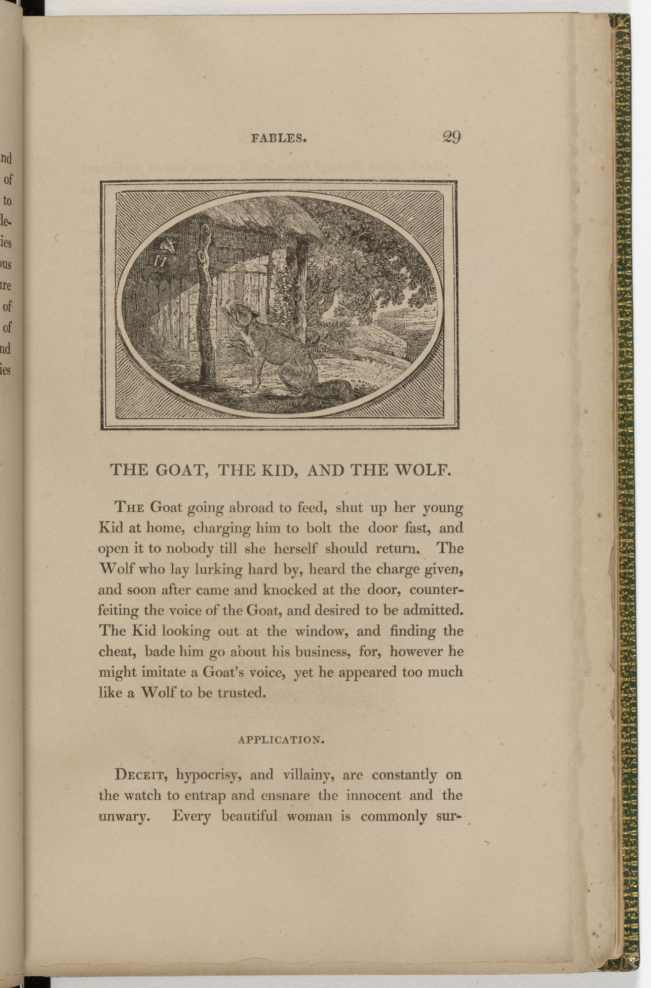 Thomas Bewick. Headpiece (page 29) from The Fables of Aesop