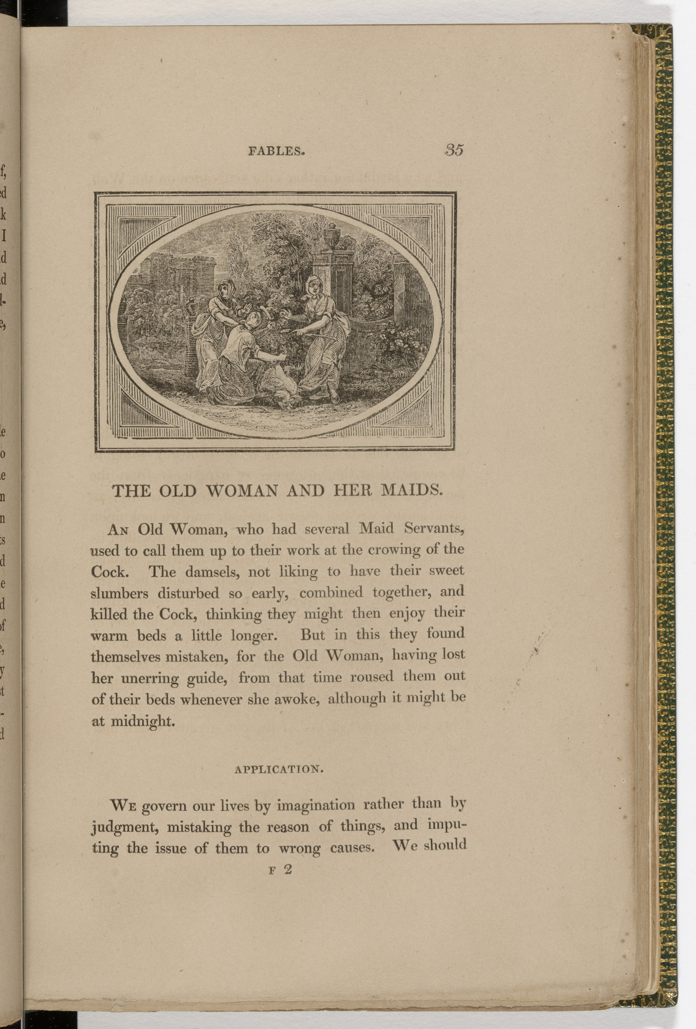 Thomas Bewick. Headpiece (page 35) from The Fables of Aesop