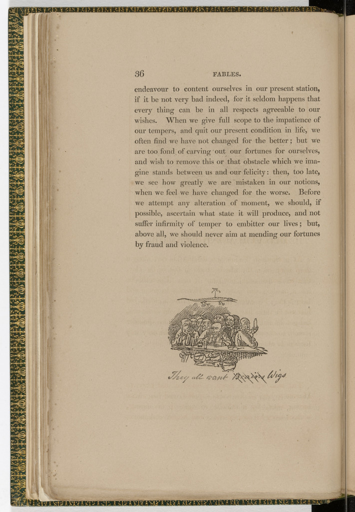 Tailpiece (page 36) from The Fables of Aesop