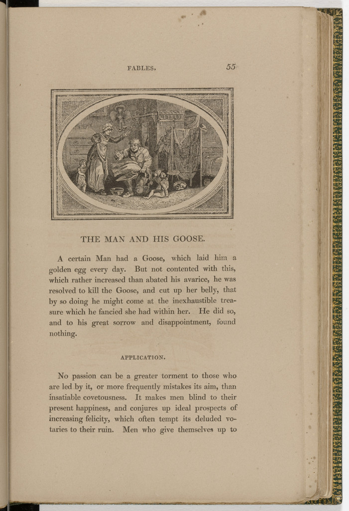 Headpiece (page 55) from The Fables of Aesop