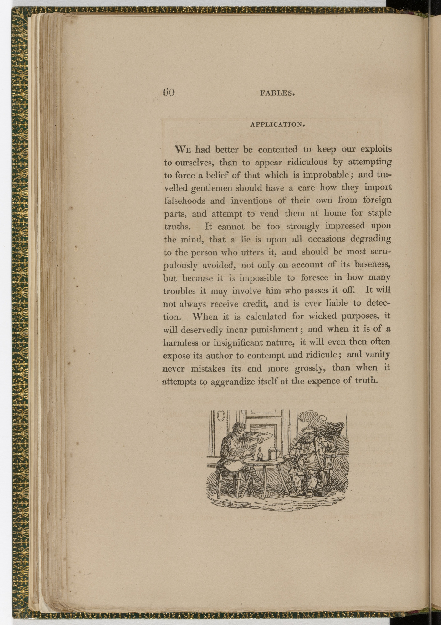 Thomas Bewick. Tailpiece (page 60) from The Fables of Aesop