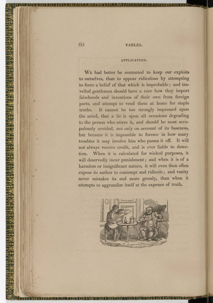 Tailpiece (page 60) from The Fables of Aesop