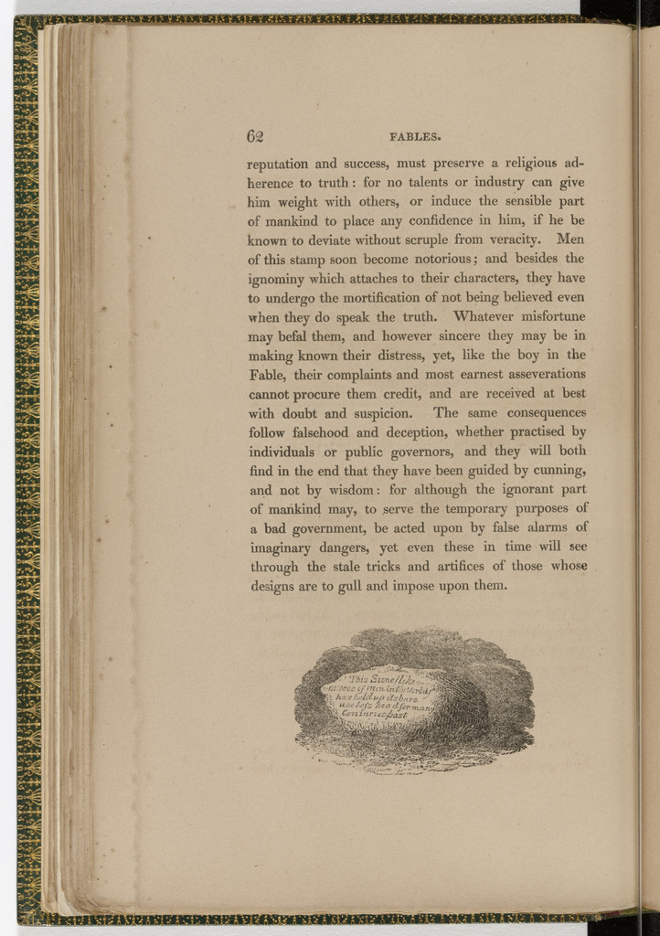 Tailpiece (page 62) from The Fables of Aesop