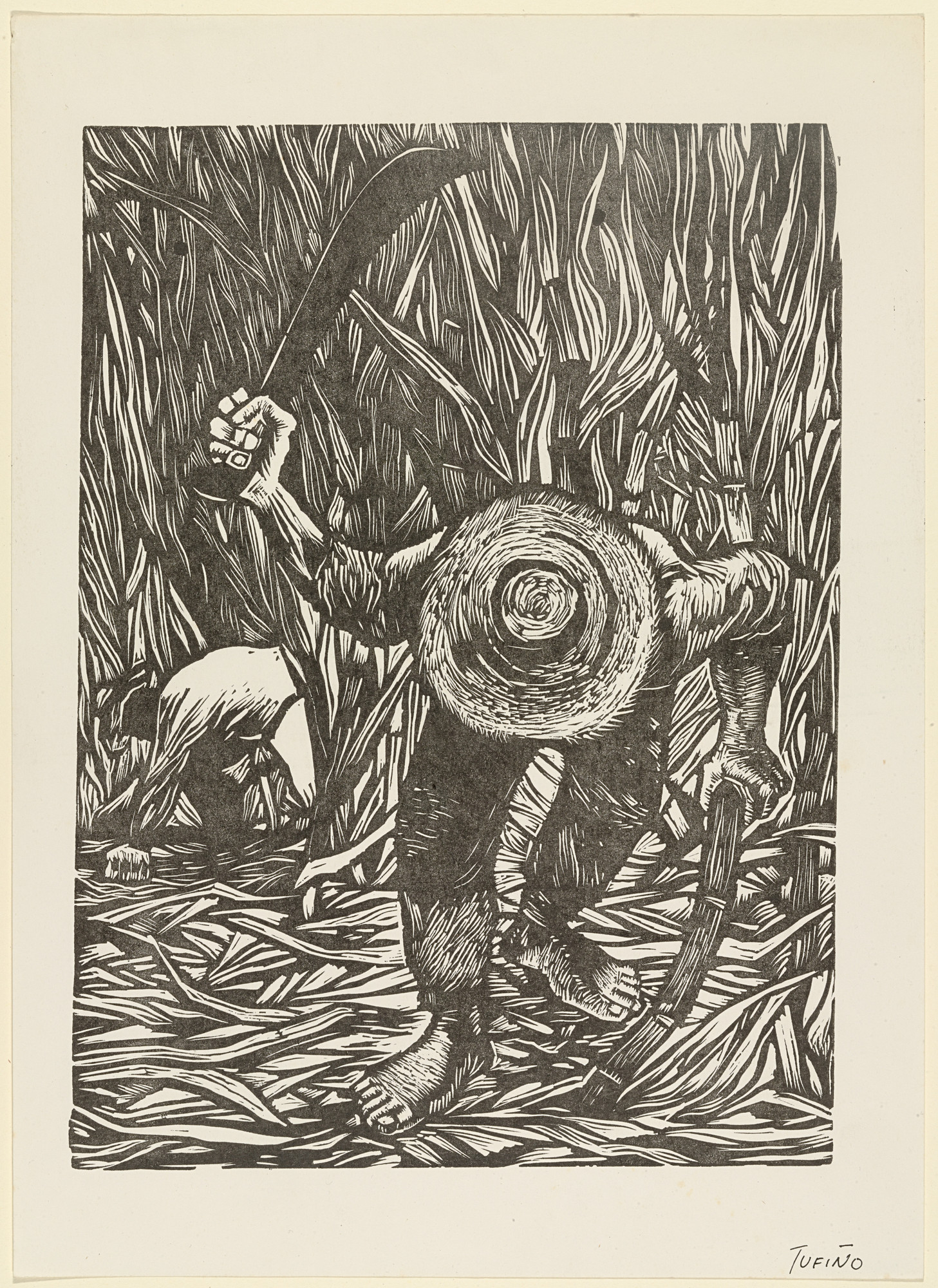 Rafael Tufiño. Sugar Cane Harvesters