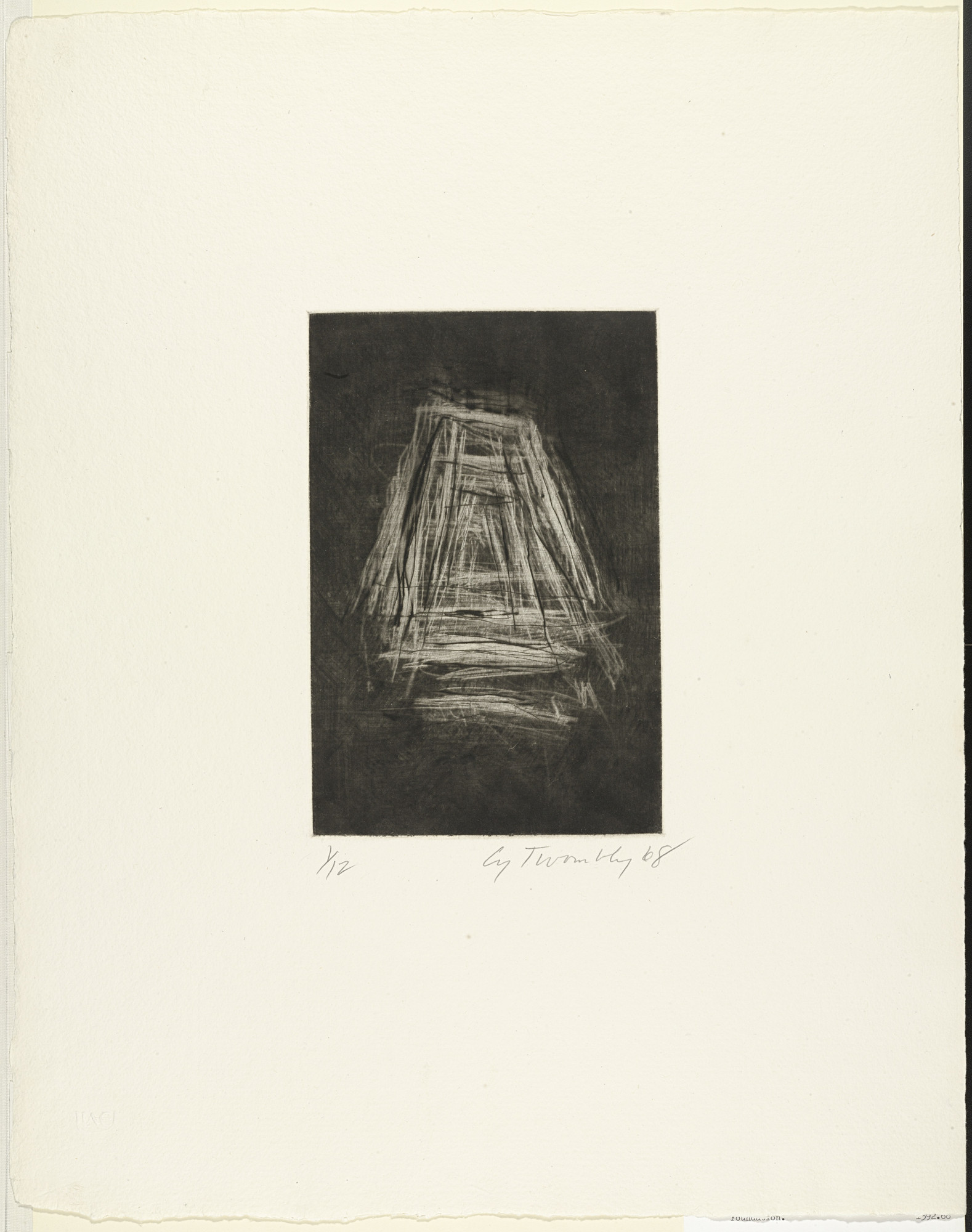 Cy Twombly. Untitled