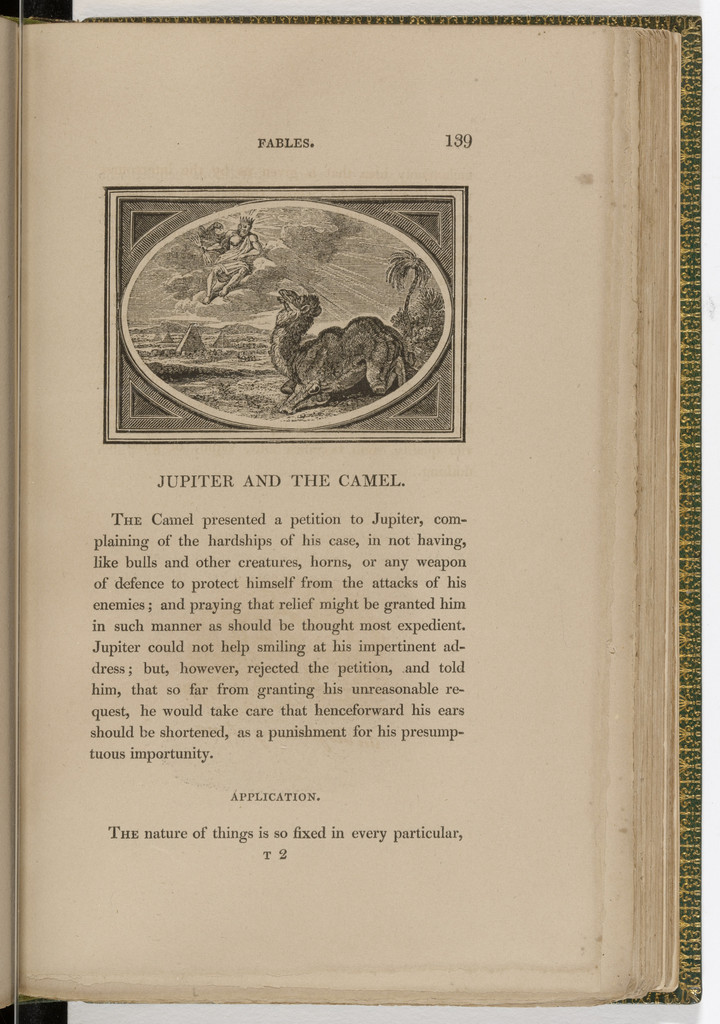 Headpiece (page 139) from The Fables of Aesop