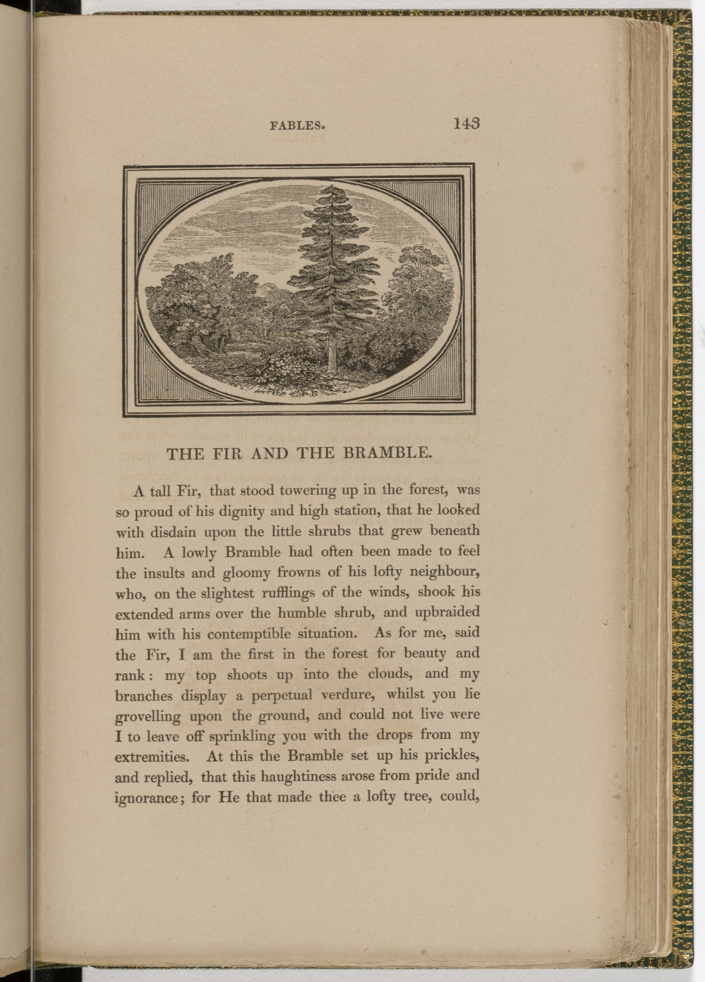 Thomas Bewick. Headpiece (page 143) from The Fables of Aesop