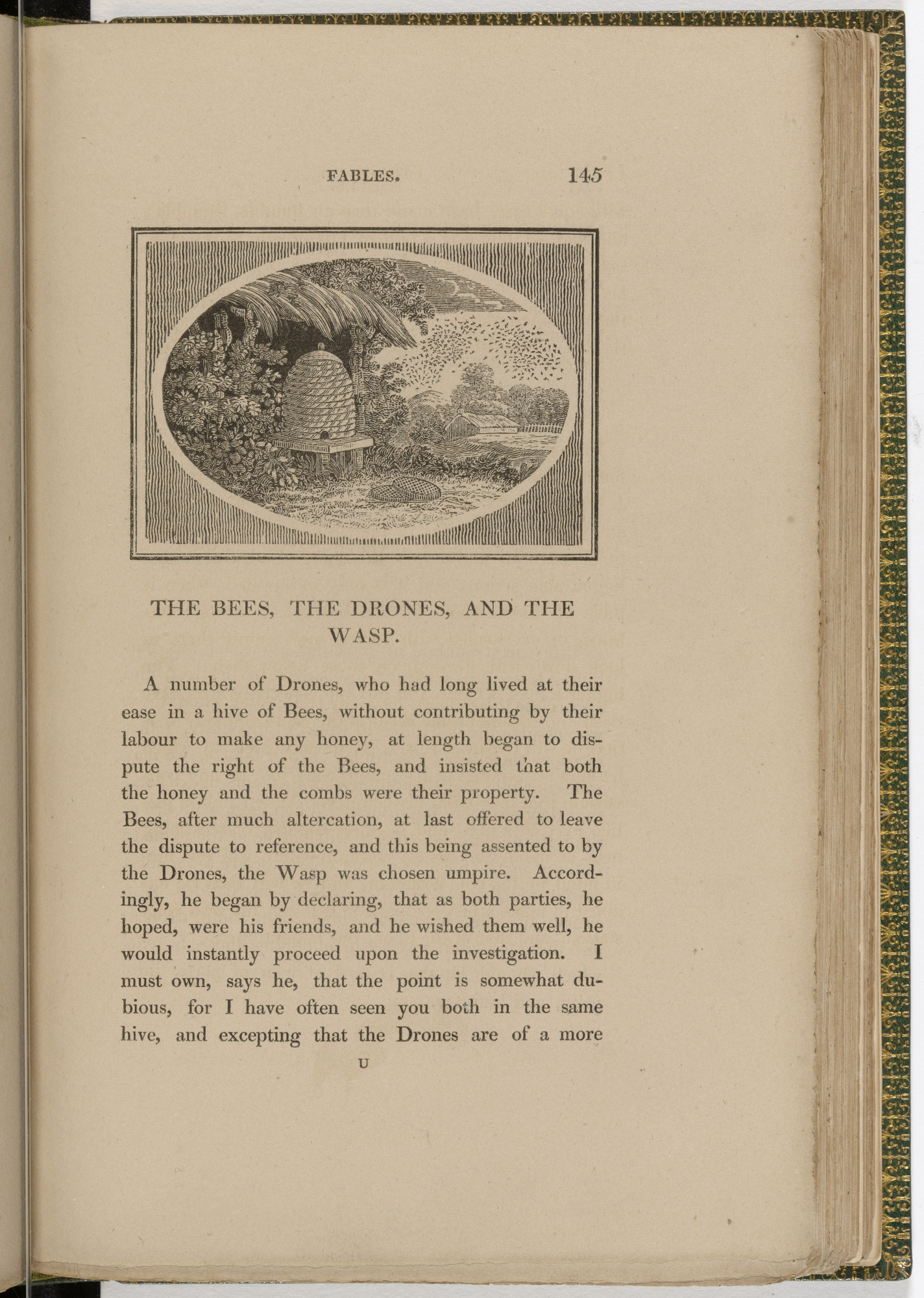 Thomas Bewick. Headpiece (page 145) from The Fables of Aesop