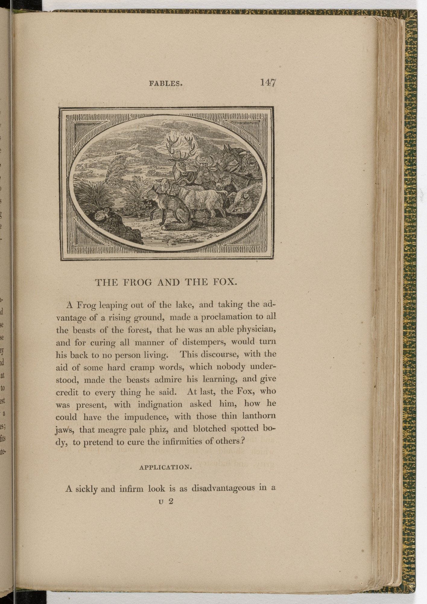 Thomas Bewick. Headpiece (page 147) from The Fables of Aesop