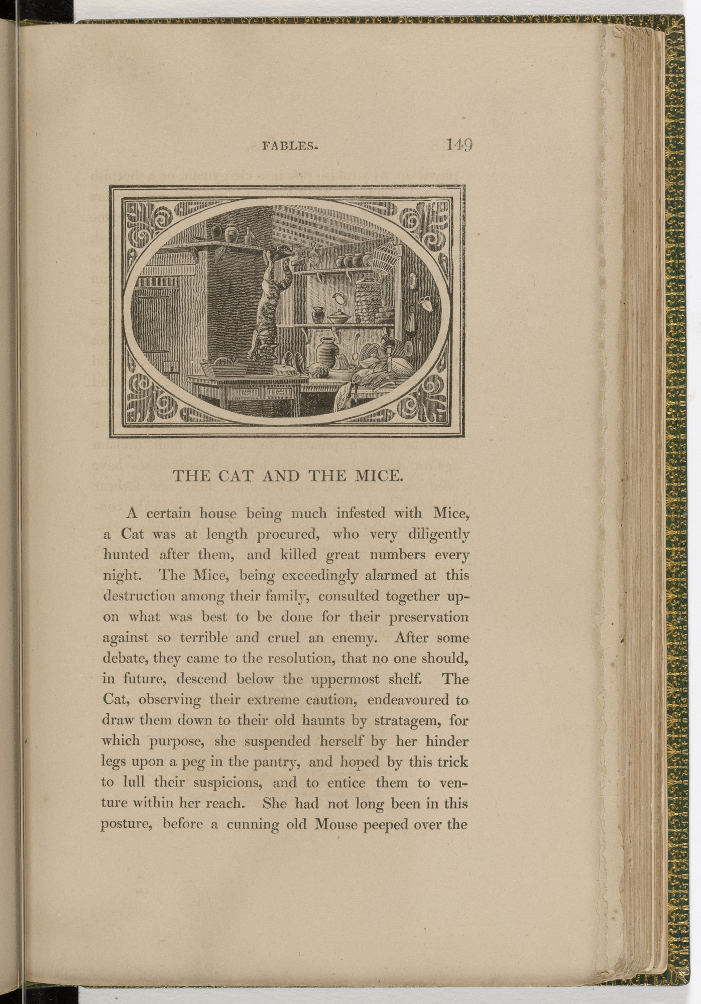Thomas Bewick. Headpiece (page 149) from The Fables of Aesop