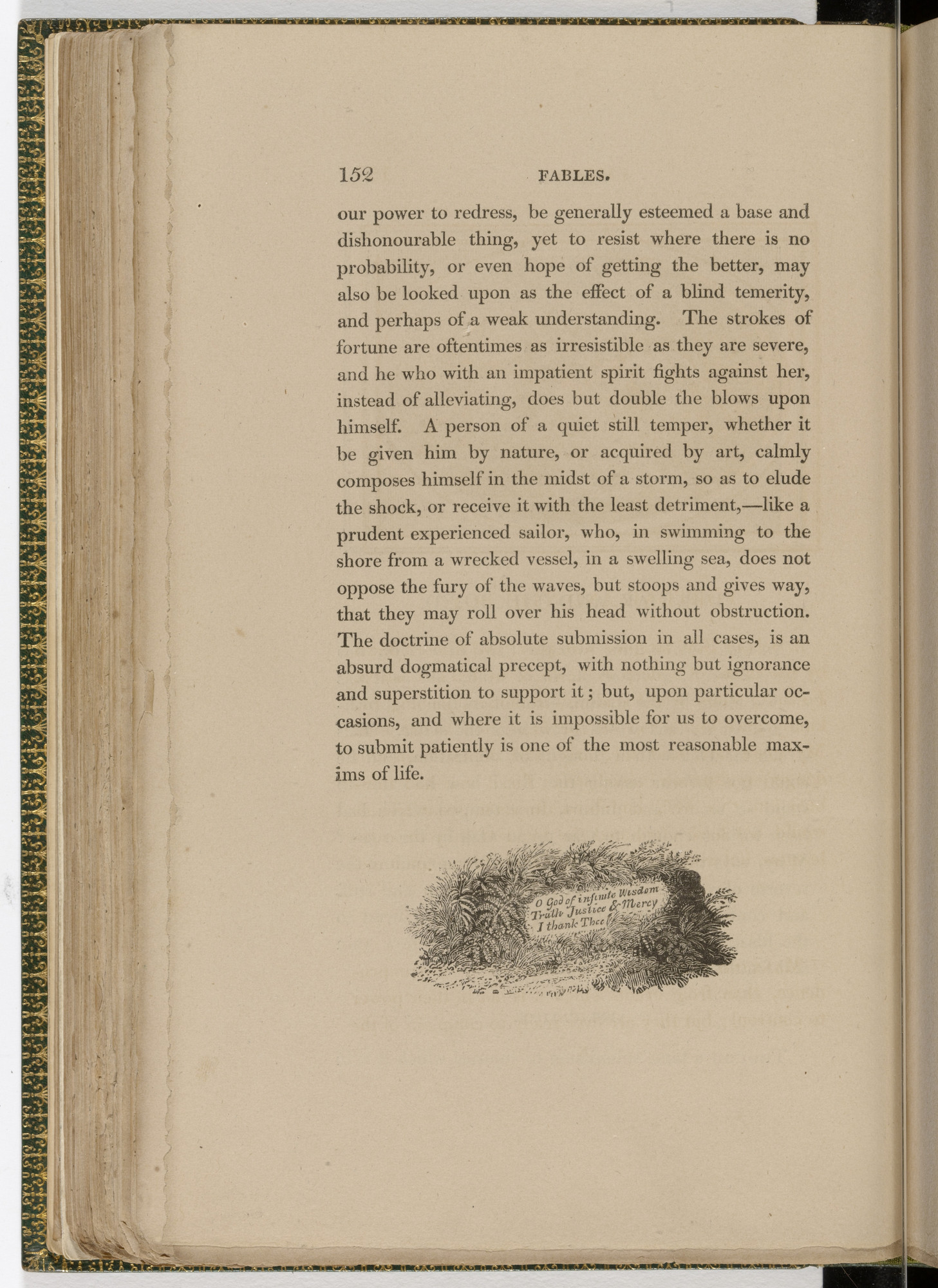 Thomas Bewick. Tailpiece (page 152) from The Fables of Aesop