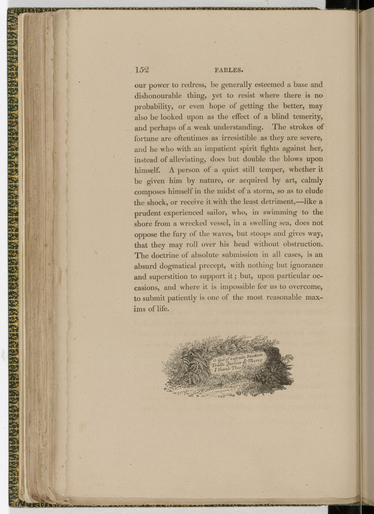 Tailpiece (page 152) from The Fables of Aesop