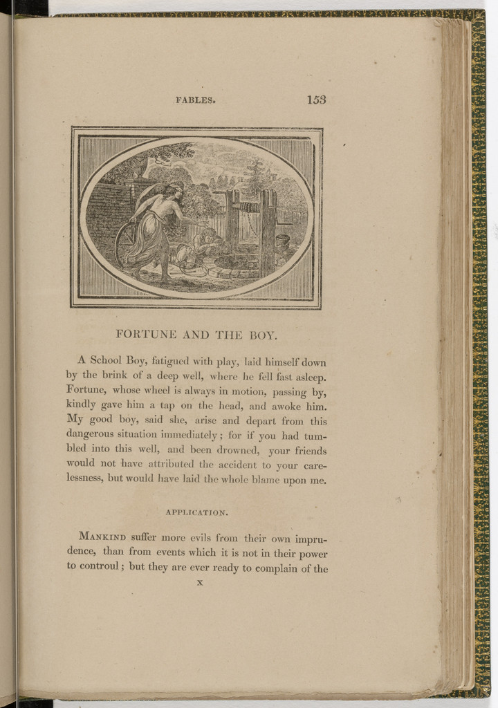 Headpiece (page 153) from The Fables of Aesop