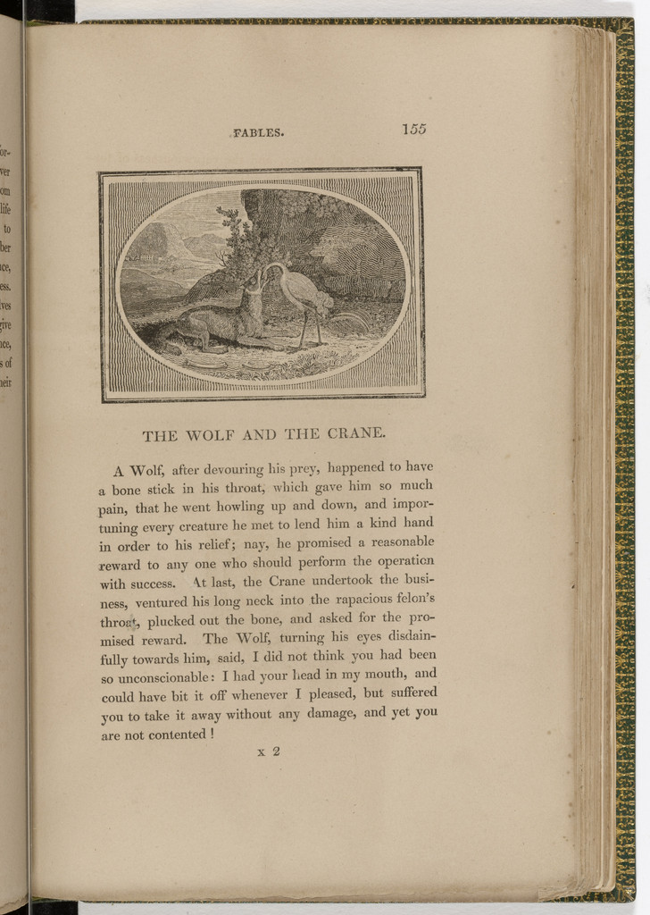 Headpiece (page 155) from The Fables of Aesop