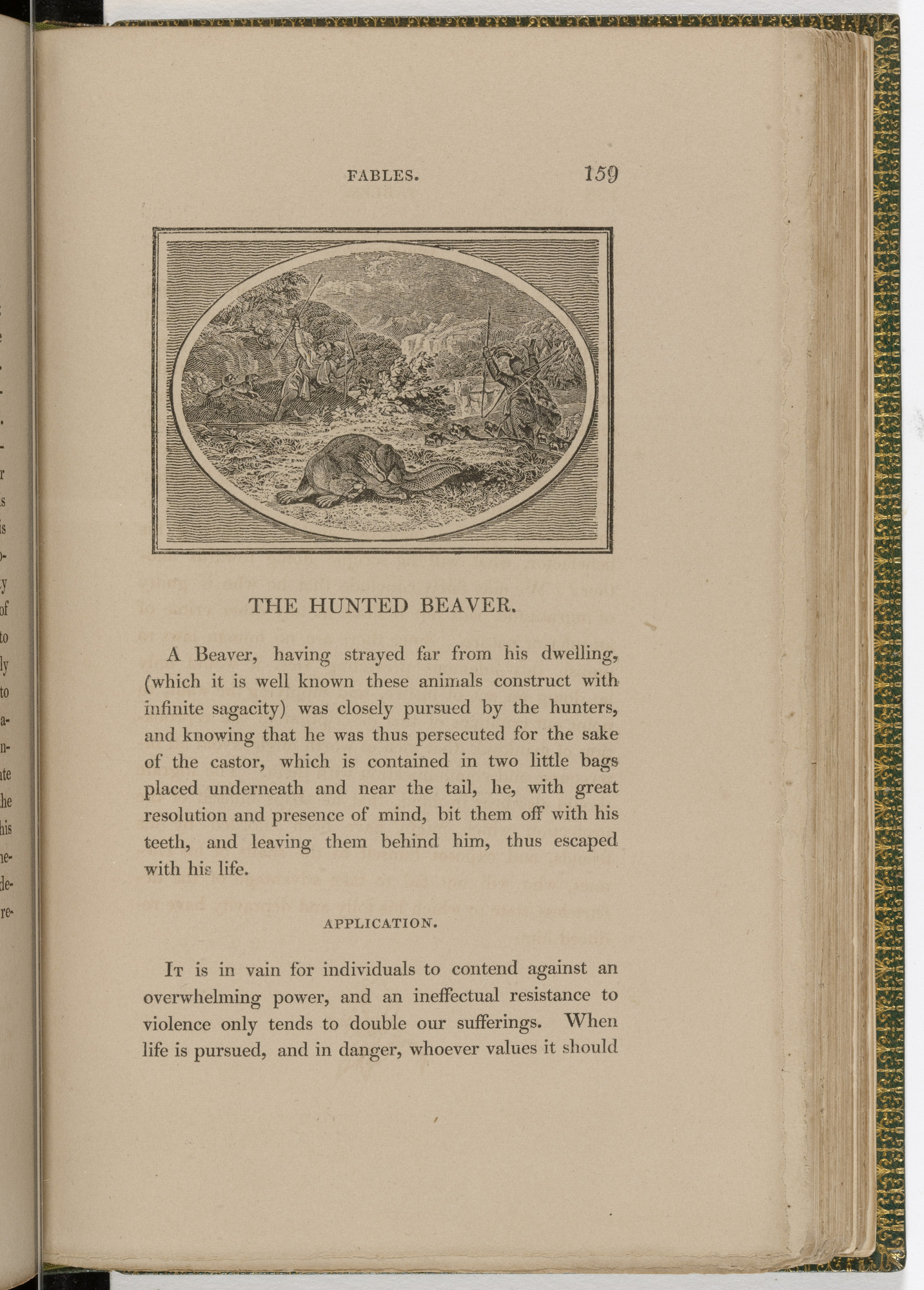 Thomas Bewick. Headpiece (page 159) from The Fables of Aesop