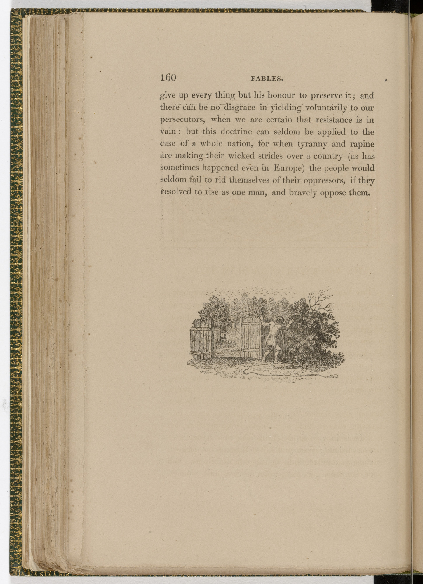 Thomas Bewick. Tailpiece (page 160) from The Fables of Aesop