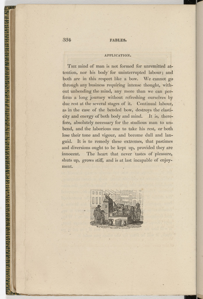 Tailpiece (page 334) from The Fables of Aesop