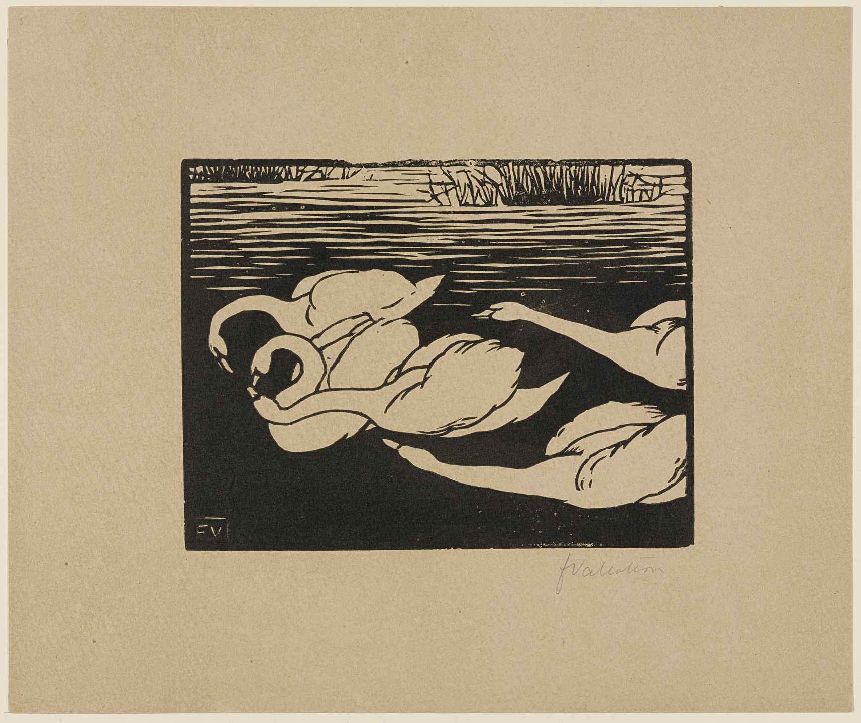 Félix Vallotton. The Swans. 1892