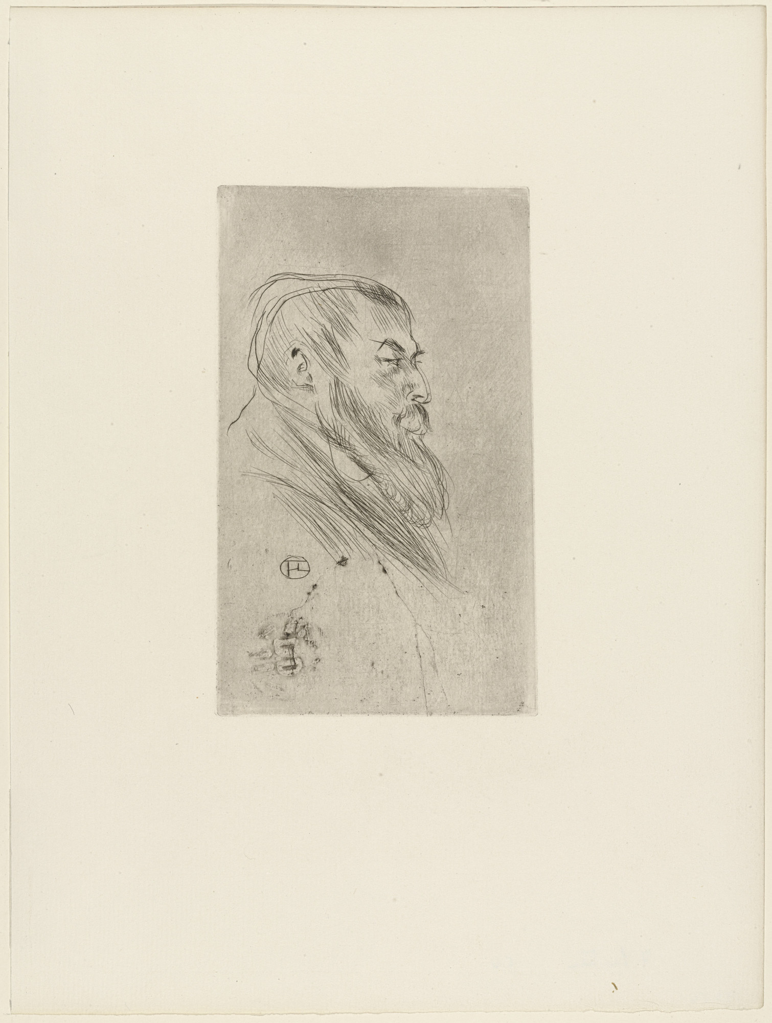 Henri de Toulouse-Lautrec. Tristan Bernard