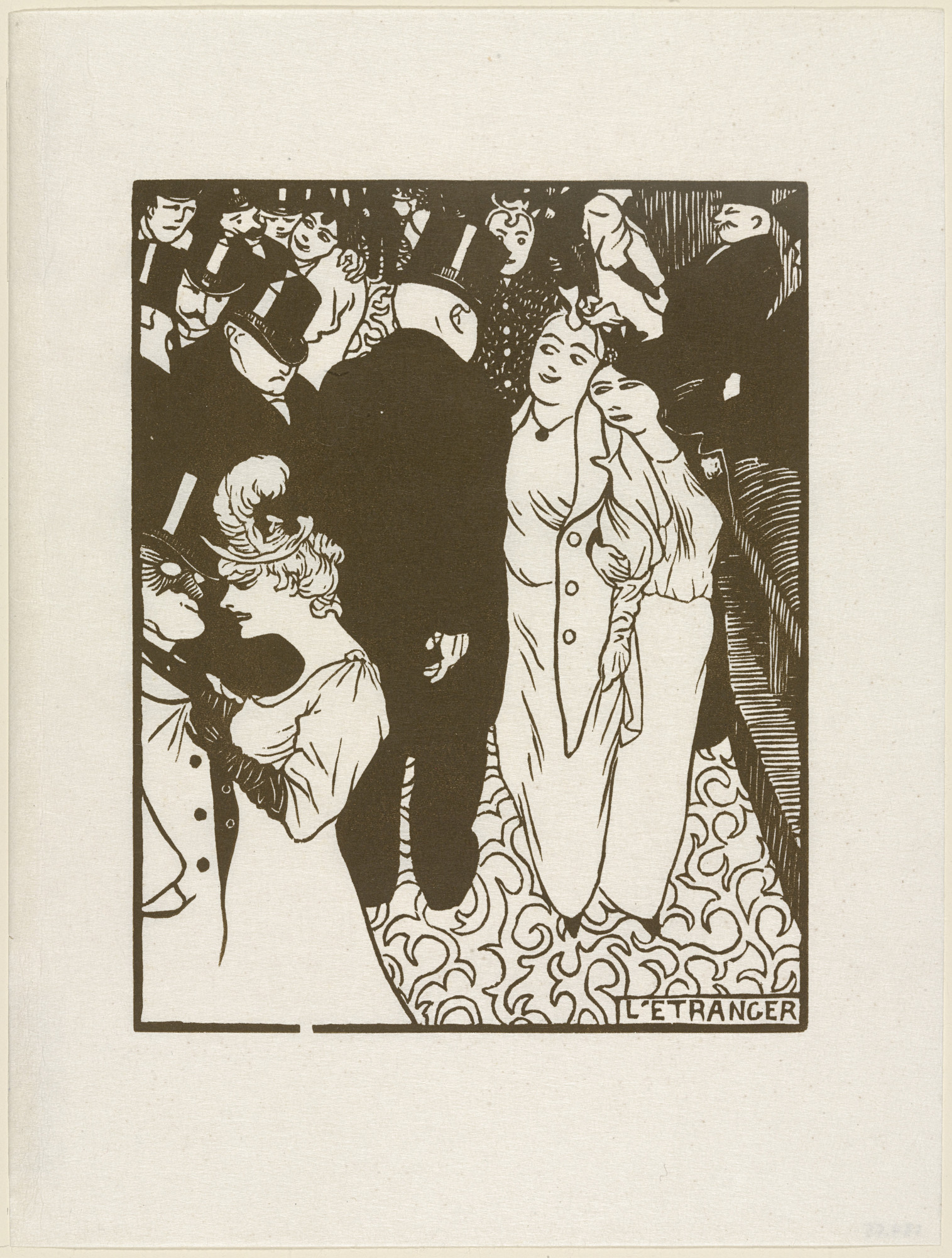 Félix Vallotton. The Stranger ( L'Étranger )
