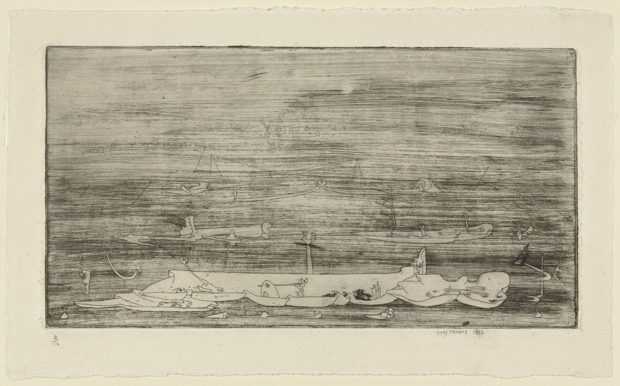 Yves Tanguy. Untitled