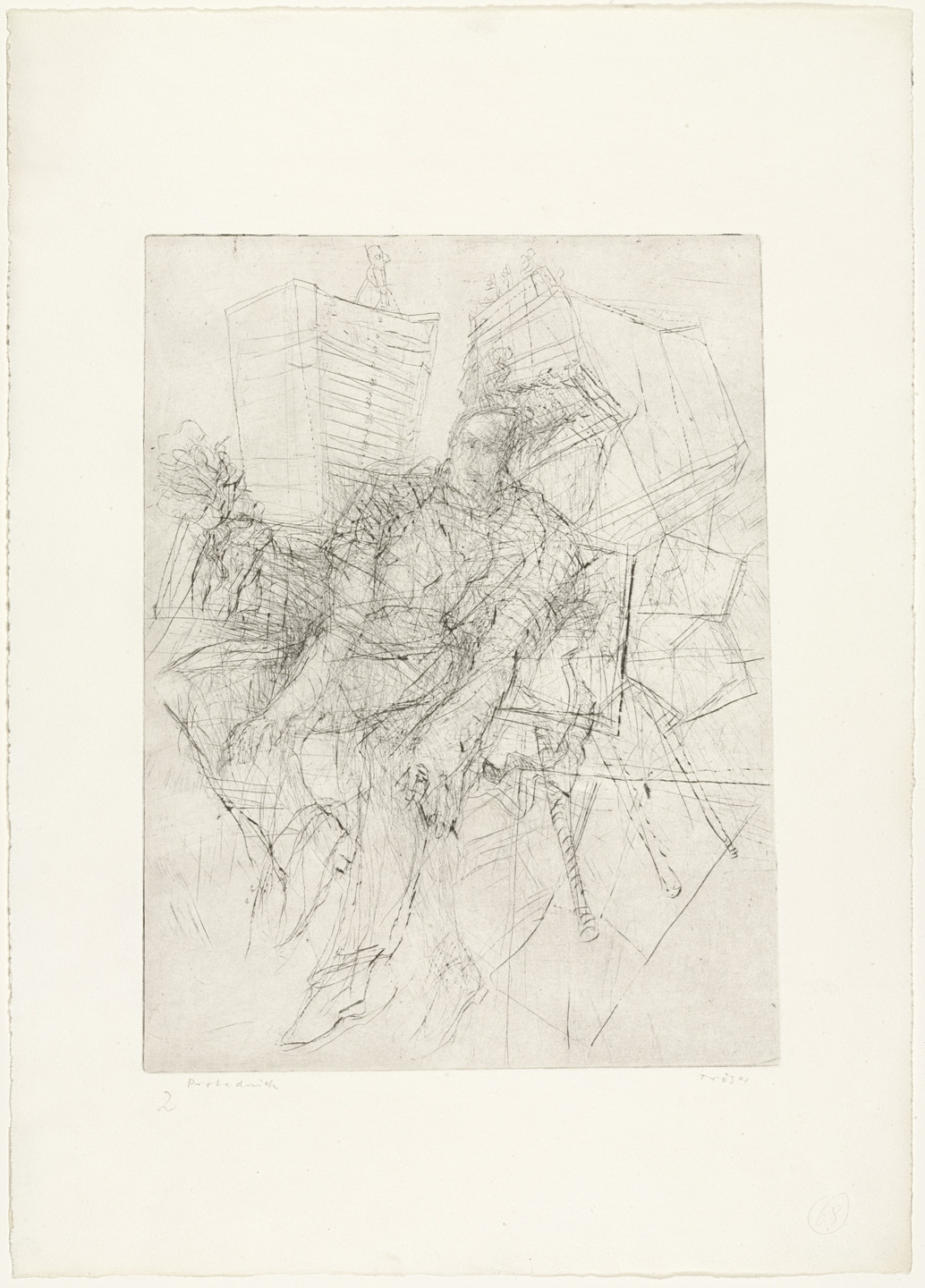 Rudi Tröger. Untitled, third state. (1967)